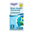 Equate Brain Health Advanced 6 Function Formula Dietary Supplement Capsules, 30 Count