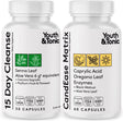 Youth & Tonic Colon Cleanse and Candease Matrix Pills | Support for Body Detox Gut Health & Intestinal Flora Restoring Normal Acidity Level