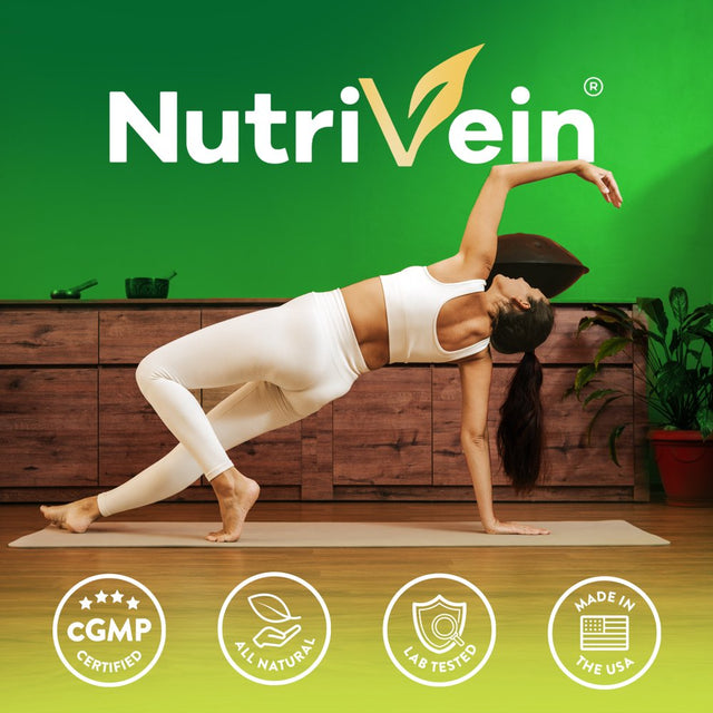 Nutrivein Whole Food Multivitamin - Complete Daily Vitamins for Men and Women - 120 Capsules