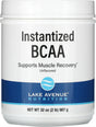 Lake Avenue Nutrition Instantized BCAA Powder, Unflavored, 32 Oz (907 G)