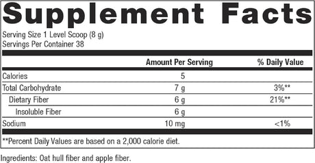 Metagenics Metafiber - Fiber Blend to Support GI Regularity* - 38 Servings