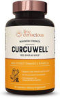 Live Conscious Curcuwell Curcumin Blend Joint Body & Cognitive Support, 1000Mg, 60Ct