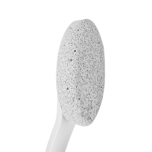 Long Handle Remove Dead Skin Cutin Foot Rasp File Foot Brush with Scrubbing Pumice Stone Foot Massage Cleaner for Wet Dry Feet Beauty Foot Care Tool