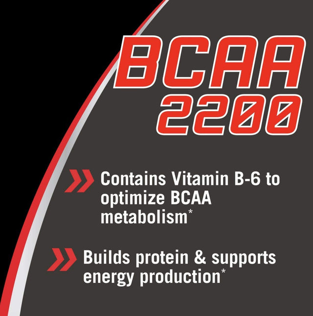 Met-Rx BCAA 2200 Amino Acid Supplement, Supports Muscle Recovery, 180 Softgels, 2 Pack (360 Total Count)