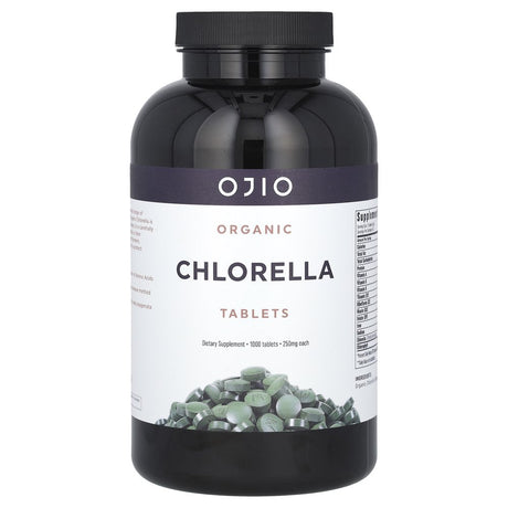 Ojio Organic Chlorella Tablets, 250 Mg, 1000 Tablets