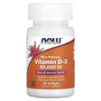 NOW Foods - Vitamin D3 Max Potency Structural Support 50000 IU - 50 Softgels