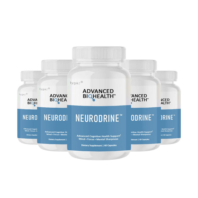 Neurodrine, Advanced Biohealth Neurodrine - 5 Pack