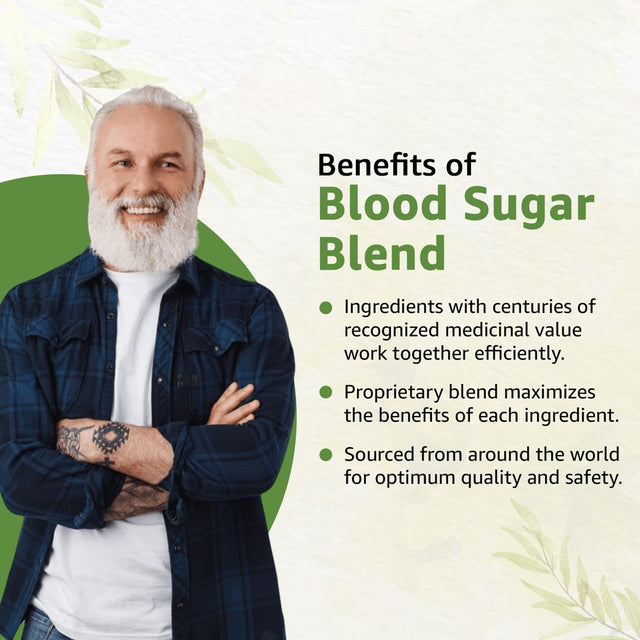 Bodymune Sugarsupport Organic and All-Natural Blood Sugar Support Supplement, 60 Capsules