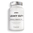 Amen Leaky Gut, L-Glutamine, Zinc, Turmeric, Licorice, Probiotic & Prebiotic Vegan Supplement, 90 Ct