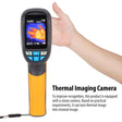 Mgaxyff HT-02D Handheld IR Thermal Imaging Camera Color Display 1024P 32X32 Resolution Thermal Imager, IR Imager, Infrared Camera