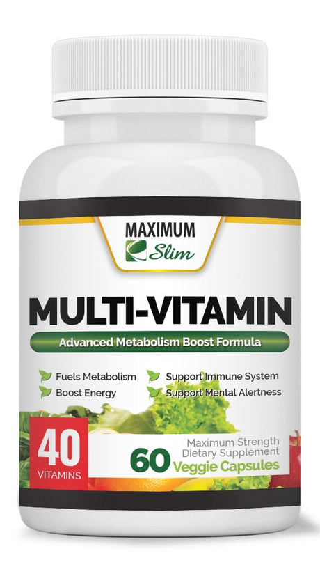 Maximum Slim Multi-Vitamin for Immune System, 60 Count