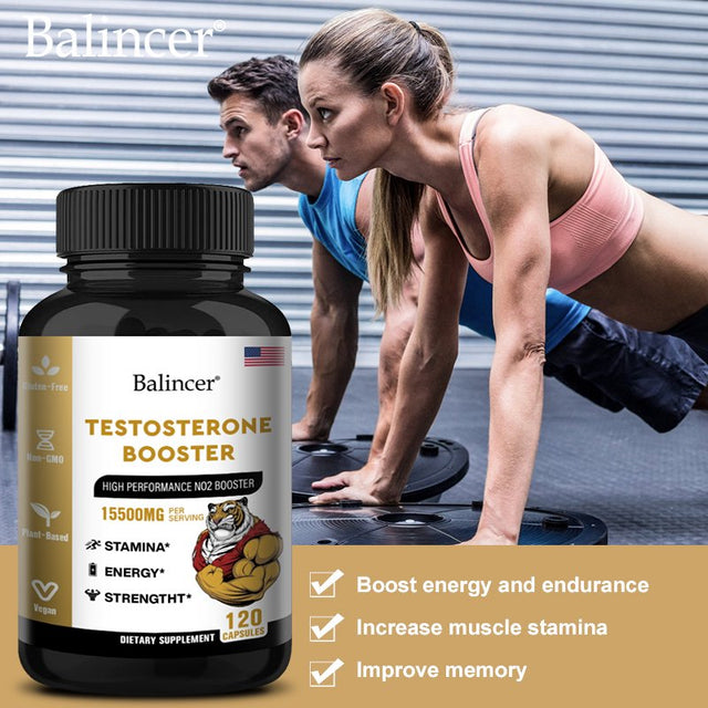 Balincer Testosterone Booster - Boost Endurance, Energy, Strength