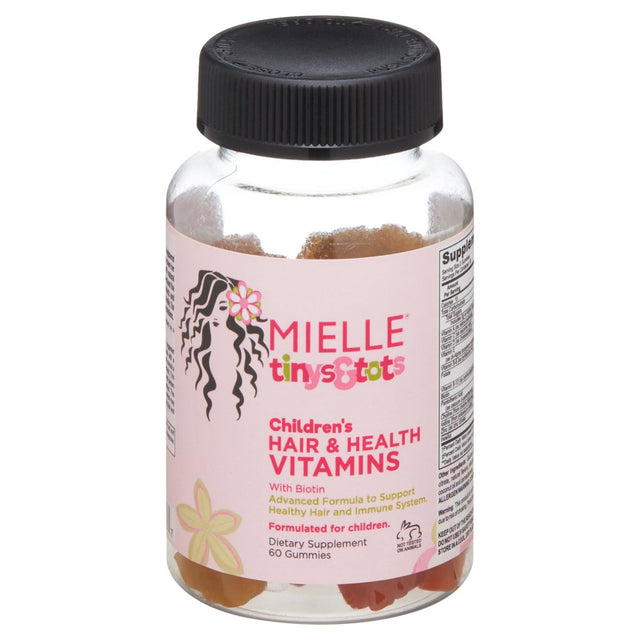 Mielle Organics Children'S Hair & Health Vitamins with Biotin 60 Ct