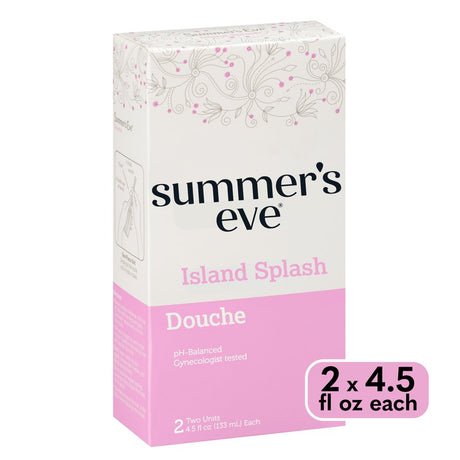 Summer'S Eve Douche, Island Splash, 2 Units, 4.5 Oz Each