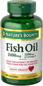 Nature'S Bounty Fish 2400 Mg Oilsoftgels, 270 Count (3X90Ct)