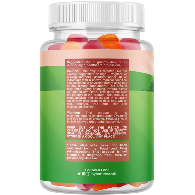 Chewable Vitamin D Gummies - Delicious Kids Vitamin D 1000 IU per Serving Gummy Vitamins for Kids and Toddlers Immune Support plus Muscle Teeth and Bone Health - Gelatin Free Non-Gmo Fruit Flavors