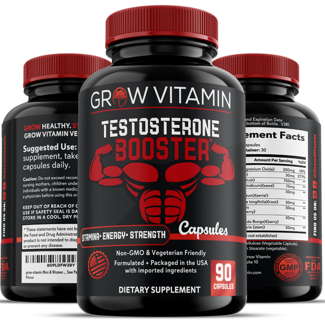 Testo Prime Women Fertility Booster Supplement - Natural Womens Test Booster for Strength, Stamina, Energy, Mood - Usa-Made Non-Gmo - Dfemale Enhancement Pills - 90 Vegan Capsules