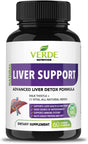 All Natural Herbal Liver Support Supplement, Cleanse and Detox | Liver Aid, Liver Health, Liver Detoxifier Regenerator | Advanced & Fast-Acting Milk Thistle Extract Ginger & Turmeric Formula