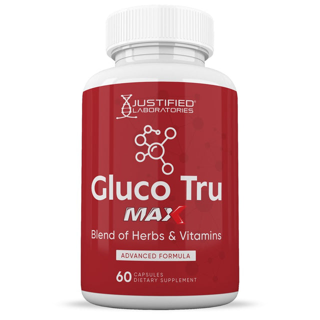 (5 Pack) Gluco Tru Max Advanced Formula 1295MG 300 Capsules