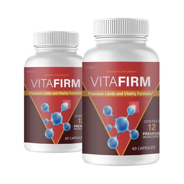 (2 Pack) Vitafirm - Vitafirm Vitality Formula & Premium Libido Capsules