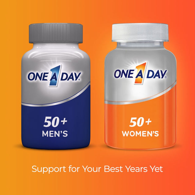 One a Day Women'S 50+ Multivitamin Tablets, Multivitamins for Women, 65 Ct