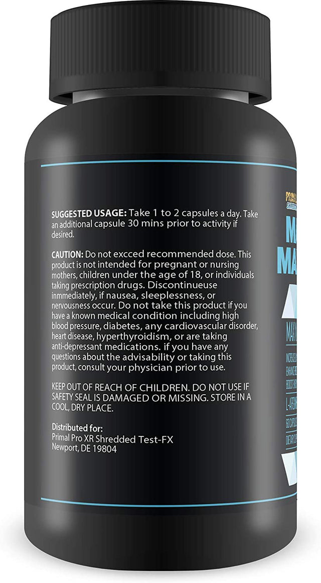 Maxeral + Maxx Boost - Max Workout - Explosive Muscle Growth and Support - Improve Your Gains and Give Yourself an Alpha Edge - Support Recovery and Blood Flow Blend - 30 Servings