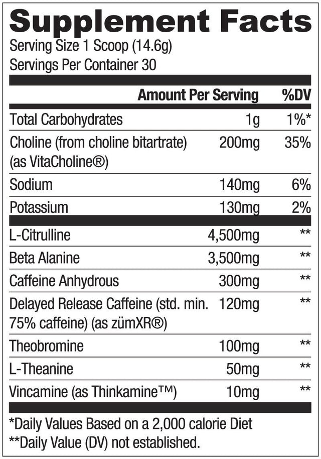 RYSE Supplements Loaded Pre Workout, Bazooka Grape, 30 Servings