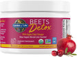 Garden of Life Organic Beet Root Powder with Antioxidants, Vitamin C, Probiotics & Apple Cider Vinegar for Digestive & Liver Health – Beets Detox – Vegan, Non GMO, Cranberry Pomegranate, 30 Servings