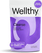 Wellthy Gentle Detox Cleanse for Bloating Relief, Gut Support & Water Loss (30 Day)