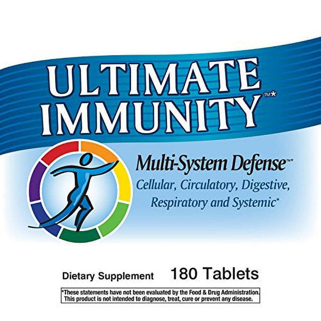 Nature'S Way Systemwell Ultimate Immunity Multi-System Support*, Supports Immune Health*, 180 Tablets