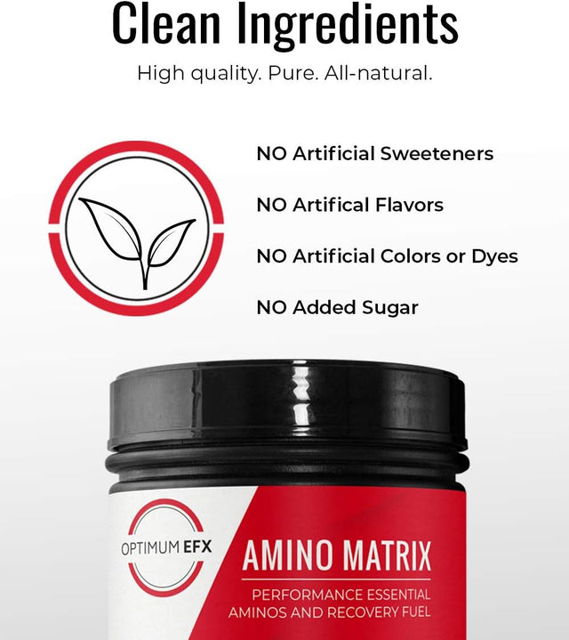 Amino Matrix, Performance Essential Aminos and Recovery Fuel, Intra Workout, Vegan, Informed Sport Certified, Zero Carbs, Zero Stimulants, Naturally Flavored (Grape)