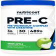 Nutricost Pre-Workout with Creatine, Green Apple, 30 Servings, Supplement