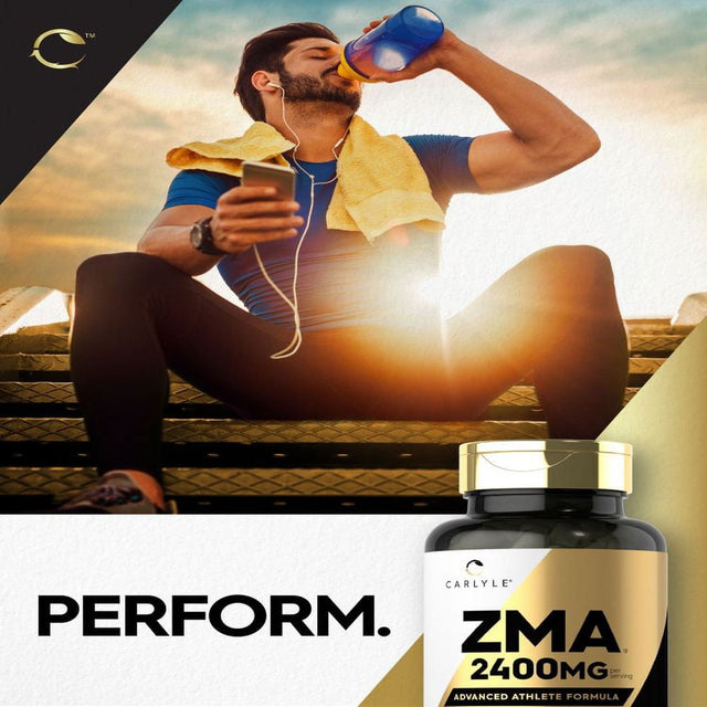 ZMA Supplement for Men & Women 2400Mg | 90 Count | by Carlyle