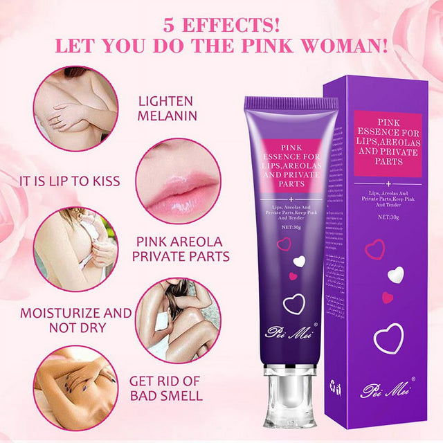 30G Women Private Part Pink Vaginal Lips Underarm Cream Dark Nipple Brighten Skin Care Body Cream