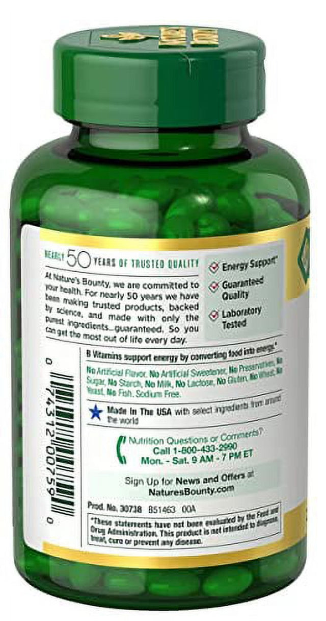 Natures Bounty Biotin 10,000 Mcg, 250 Rapid Release Softgels