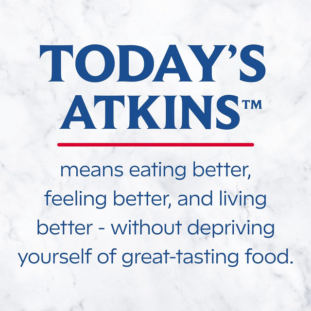 Atkins Café Au Lait Iced Coffee Protein Shake, 15G Protein, Low Glycemic, 3G Net Carb, 1G Sugar, Keto Friendly, 11 Fl Oz (Pack of 12)