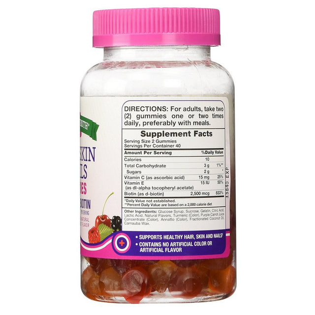 Nature'S Truth Hair, Skin & Nails Gummies, 80 Ea (Pack of 3)