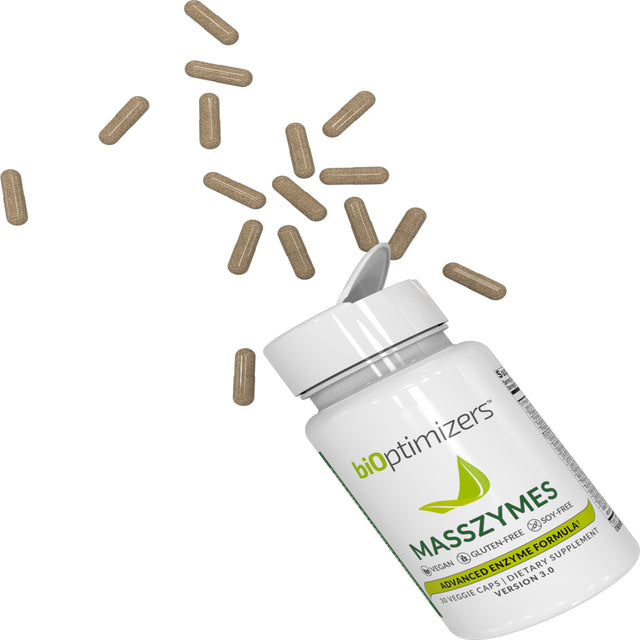 Masszymes by Bioptimizers - a Digestive Enzyme Supplement (30 Capsules)