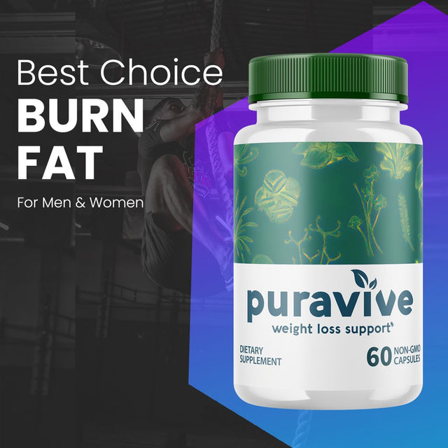 (2 Pack) Puravive - Keto Weight Loss Formula - Energy & Focus Boosting Dietary Supplements for Weight Management & Metabolism - Advanced Fat Burn Raspberry Ketones Pills - 120 Capsules