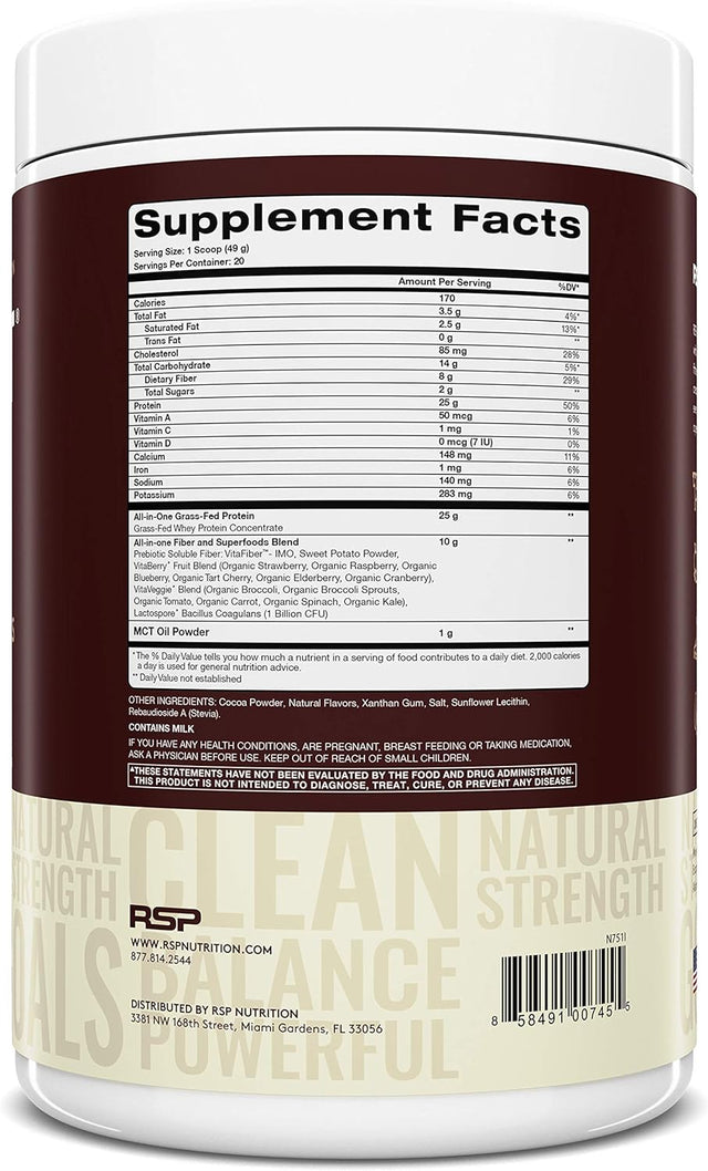 RSP NUTRITION Aminolean Pre Workout Energy (Pink Lemonade 30 Servings) with Truefit Protein Powder (Chocolate 2 LB)