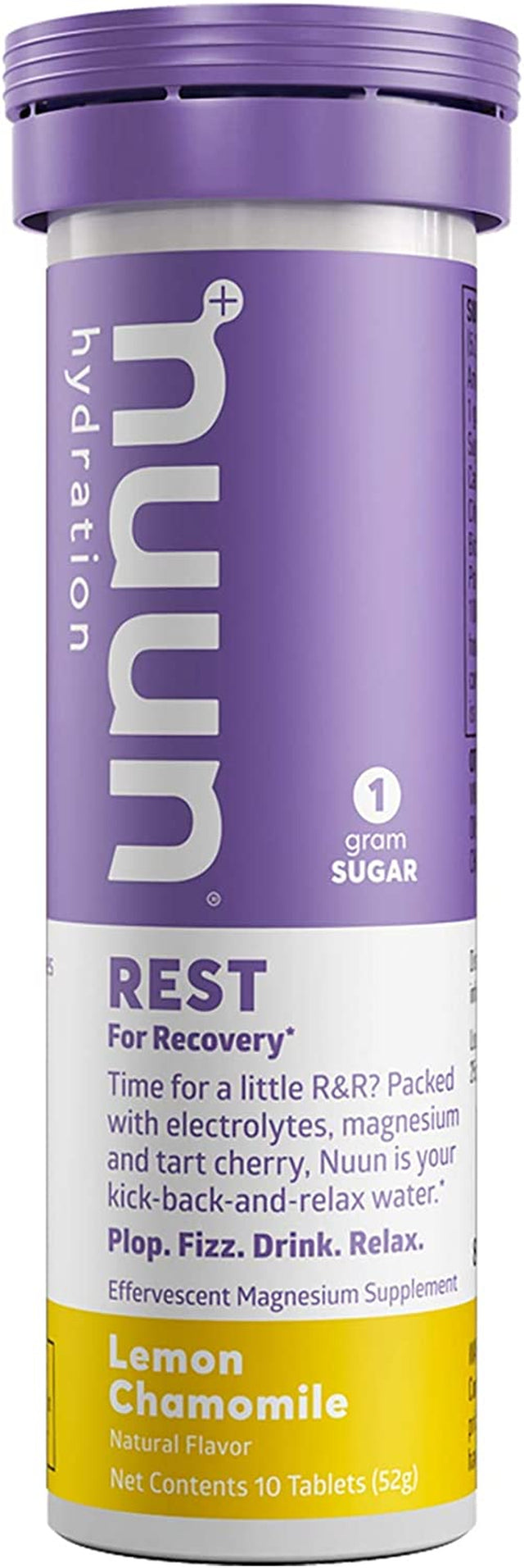 Nuun Rest Lemon Chamomile Hydration Tablets