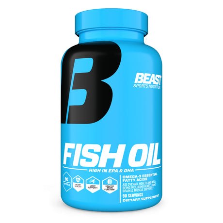 Beast Sports Fish Oils, 90 Count