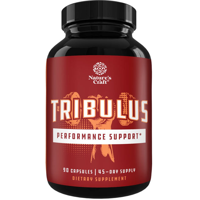 Tribulus Terrestris Extract Energy Booster - Tribulus Terrestris for Men and Women and Natural Pre Workout Supplement for Men and Women - Bodybuilding Supplements for Muscle Growth and Muscle Mass