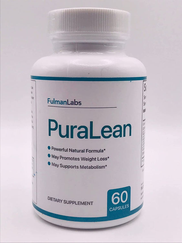 (2 Pack) Official Puralean Detox Pills by Fulman Labs, Purelean Weight Management Supplement, 120 Capsules, 2 Months Supply, 120 Count (Pack of 2)