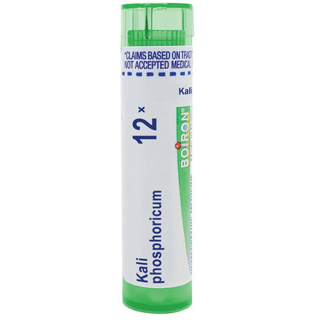 Boiron Kali Phosphoricum 12X, Homeopathic Medicine for Tension Headaches Associated with Intellectual Fatigue, 80 Pellets