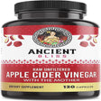 Ancient Bliss Apple Cider Vinegar (ACV) Organic Capsules, Improve Digestion & Appetite , Unfiltered Vinegar Capsules,1600Mg, 120 Capsules