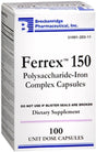 Breckenridge Ferrex 150 Capsules 100 Each