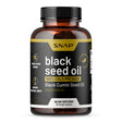 Black Seed Oil Capsules 100% Cold Pressed - Immune Support, Detox Aid, Inflammation Relief (90 Capsules)