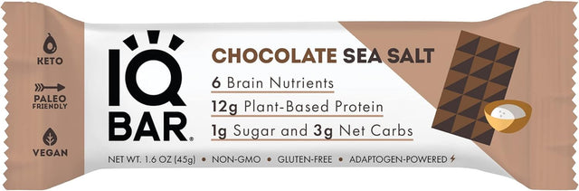 Iqbar Brain and Body Keto Protein Bars, 1.60 Oz, 4 Ct