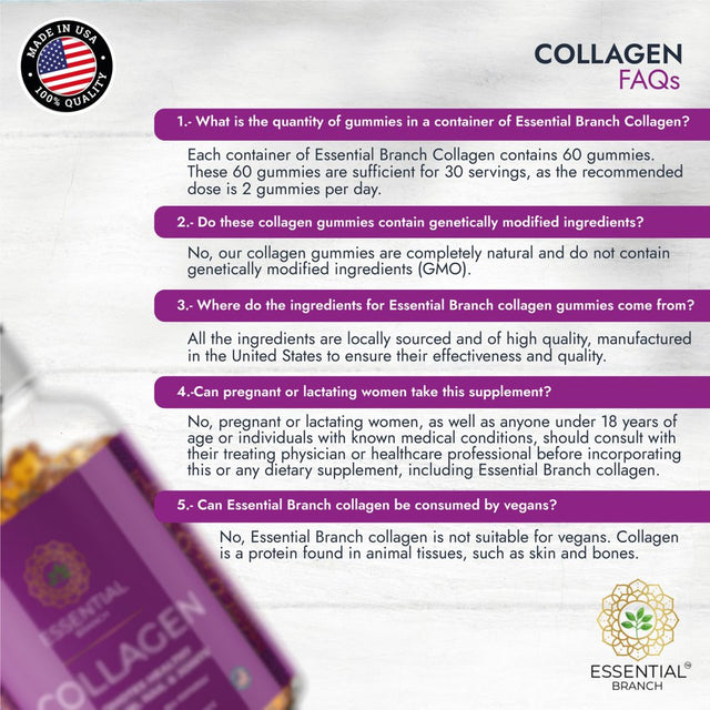 Collagen Gummies ESSENTIAL BRANCH